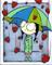 Art: Strawberry Rain by Artist Cary Dunlap Daly
