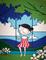 Art: Swing by Artist Cary Dunlap Daly
