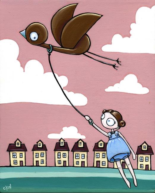 Art: They Make Great Pets by Artist Cary Dunlap Daly