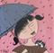 Art: raining chocolate by Artist S. Olga Linville