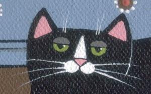 Detail Image for art cat got your tail? (june '09 NFAC) 