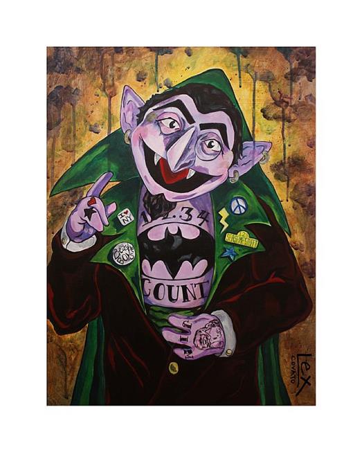 Art: The Inked Count by Artist Alexis Covato