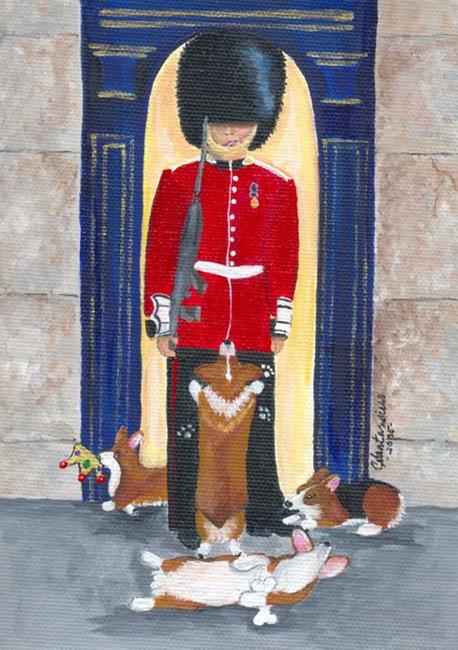 Art: A Royal Distraction by Artist Cathy Santarsiero