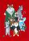 Art: A Corgi Christmas Carol by Artist Cathy Santarsiero