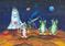 Art: Take Me To Your Leader by Artist Cathy Santarsiero