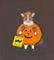 Art: Trick or Treat by Artist Cathy Santarsiero