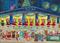 Art: A Christmas Corgi Spectacular by Artist Cathy Santarsiero