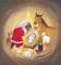 Art: Away In A Manger by Artist Cathy Santarsiero