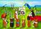 Art: Agility Class by Artist Cathy Santarsiero
