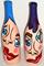 Art: Eye of the Beholder (2 pc. set of wine bottles) by Artist Diane G. Casey