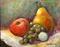 Art: Golf Ball Still Life by Artist Catherine Darling Hostetter