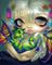 Art: Darling Dragonling IV ORIGINAL PAINTING by Artist Jasmine Ann Becket-Griffith