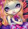 Art: Faces of Faery 177 Original Painting by Artist Jasmine Ann Becket-Griffith