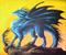 Art: Blue Dragon by Artist Nico Niemi