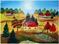 Art: VILLAGE IN TRANSILVANIA  by Artist LUIZA VIZOLI