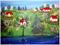 Art: VILLAGE IN THE SPRING TIME by Artist LUIZA VIZOLI