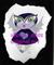 Art: Little purple vampire by Artist Noelle Hunt