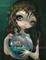 Art: Microcosm:  Seascape ORIGINAL PAINTING by Artist Jasmine Ann Becket-Griffith