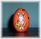 Art: Spooky Egg by Artist Cathy Santarsiero