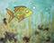 Art: Tad the Dorky Lost Fish by Artist Emily J White