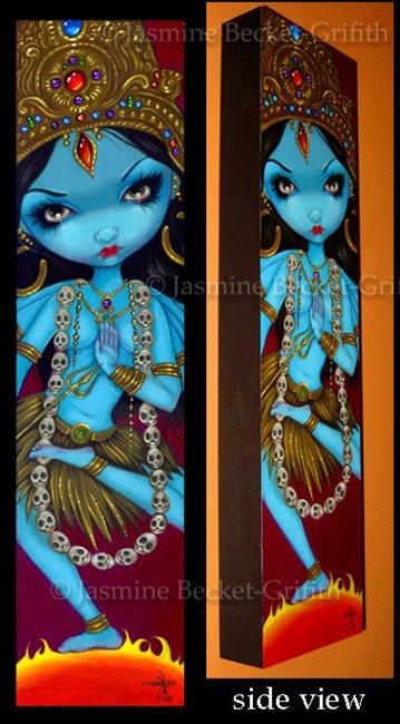 Art: Kali by Artist Jasmine Ann Becket-Griffith