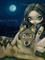 Art: Wolf Moon by Artist Jasmine Ann Becket-Griffith