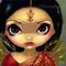 Art: Faces of Faery #108  (A custom painting) by Artist Jasmine Ann Becket-Griffith
