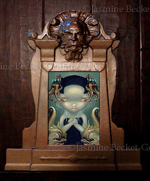 Art: Sea Beasties I by Artist Jasmine Ann Becket-Griffith