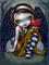 Art: Heart of Nails ORIGINAL PAINTING by Artist Jasmine Ann Becket-Griffith