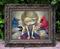 Art: Backyard Birds ORIGINAL - FRAMED by Artist Jasmine Ann Becket-Griffith