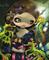 Art: Poissons Volants: L'Hippocampe ORIGINAL PAINTING by Artist Jasmine Ann Becket-Griffith