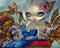 Art: Poissons Volants: Le Poisson-Lion ORIGINAL by Artist Jasmine Ann Becket-Griffith