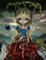 Art: Alice in a Dali Dress ORIGINAL PAINTING by Artist Jasmine Ann Becket-Griffith