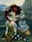 Art: Amanda Palmer Tarot:  The Fool - original painting by Artist Jasmine Ann Becket-Griffith