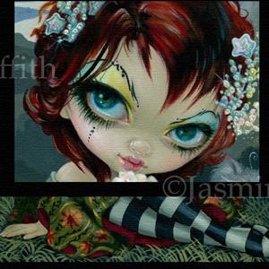 Detail Image for art Amanda Palmer Tarot:  The Fool - original painting