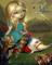 Art: Alice and the Bosch Birds by Artist Jasmine Ann Becket-Griffith