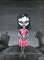 Art: The Girl That Plays With Dead Things by Artist Martin Catterton
