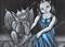 Art: A GARGOYLES FRIEND by Artist Martin Catterton