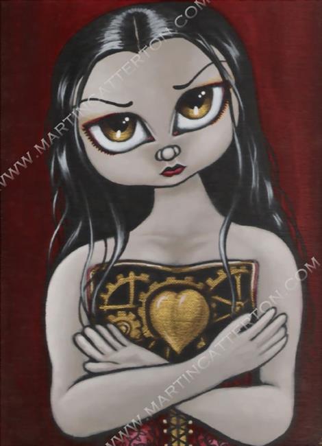 Art: A CLOCKWORK HEART by Artist Martin Catterton