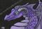 Art: PURPLE DRAGON by Artist Martin Catterton