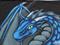Art: BLUE DRAGON by Artist Martin Catterton