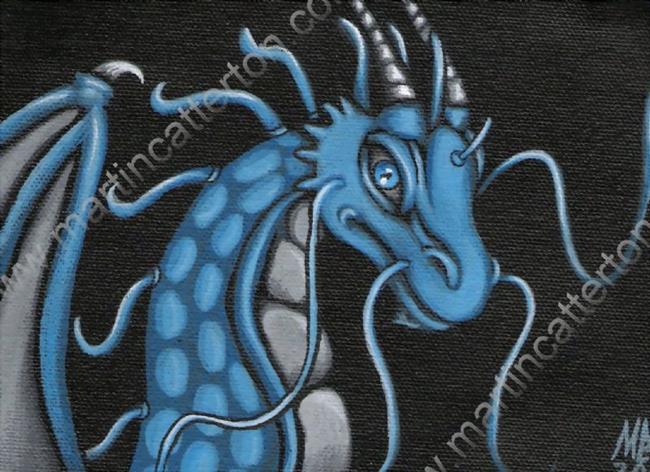 Art: SKY DRAGON by Artist Martin Catterton