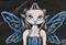 Art: BLUE FAIRY by Artist Martin Catterton