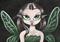Art: GREEN FAIRY by Artist Martin Catterton