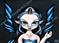 Art: AZURE FAIRY by Artist Martin Catterton