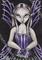 Art: VIOLET ROSE FAIRY by Artist Martin Catterton