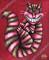 Art: CRIMSON CHESHIRE by Artist Martin Catterton