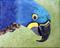 Art: Hyacinth Macaw by Artist Dia Spriggs