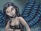Art: BLUE ANGEL by Artist Martin Catterton