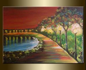 Detail Image for art ORIGINAL abstract PAINTING MODERN Art